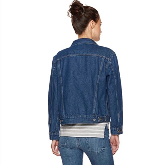 🆕 Levi’s Ex-Boyfriend Trucker Jacket - Picture 2 of 6